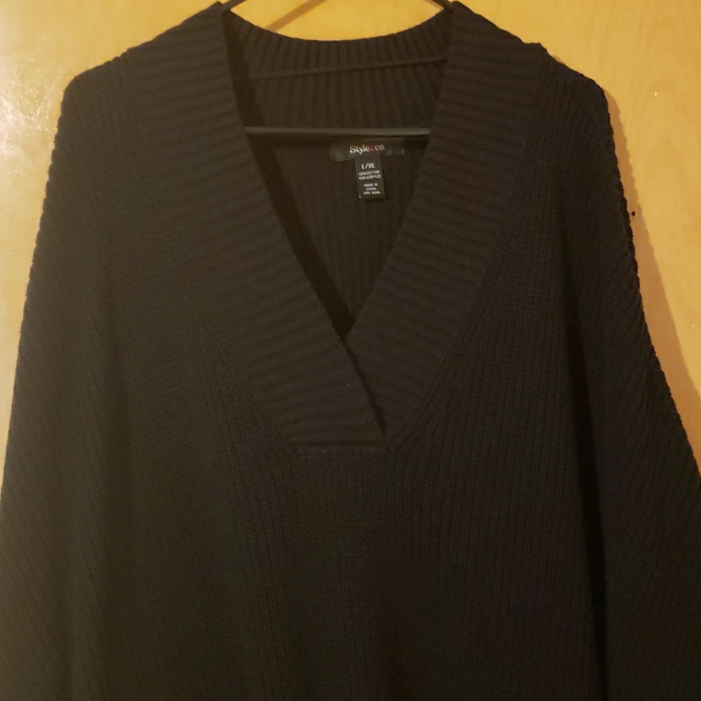 Style & Co Poncho - Picture 2 of 3